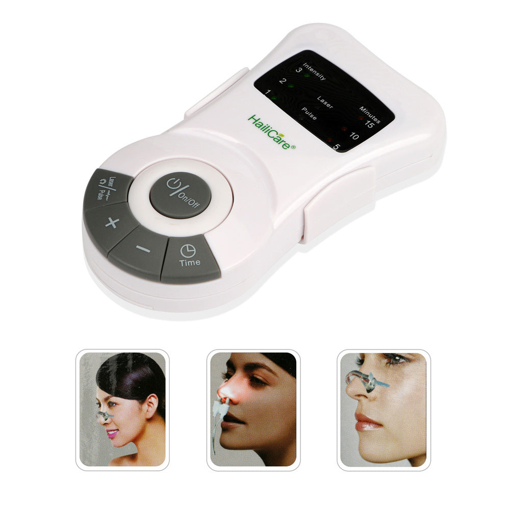 Machine Electric Sinusitis Sneezing Nasal Itching Nose Care Device Safety Laser Light Treatment Cure