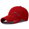 Spring And Summer Simple Running Size Lengthened Eaves Baseball Cap