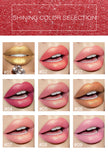 Shiny Metallic Lipstick Pearlescent Color Temperature Change Lipstick Gilt Lipstick