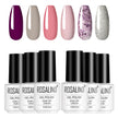 Nail Polish Set 6 Bottles Of Removable Nail Glue Barbie Glue Vegetable Nail Polish Glue Uv Glue