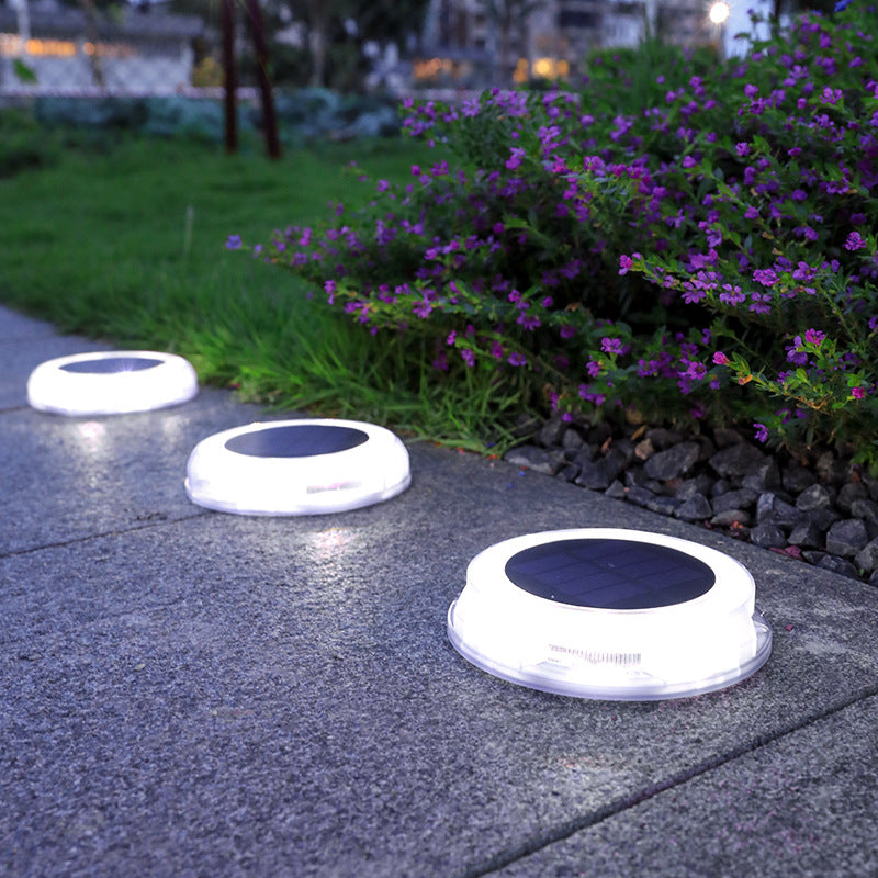 12Led Solar  Light Outdoor Lawn Lamp Garden Light   Step Street