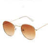 Sunglasses Trendy All-match Color Film Sunglasses Fashion Casual Round Frame Prince Sunglasses