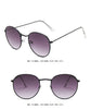 Sunglasses Trendy All-match Color Film Sunglasses Fashion Casual Round Frame Prince Sunglasses