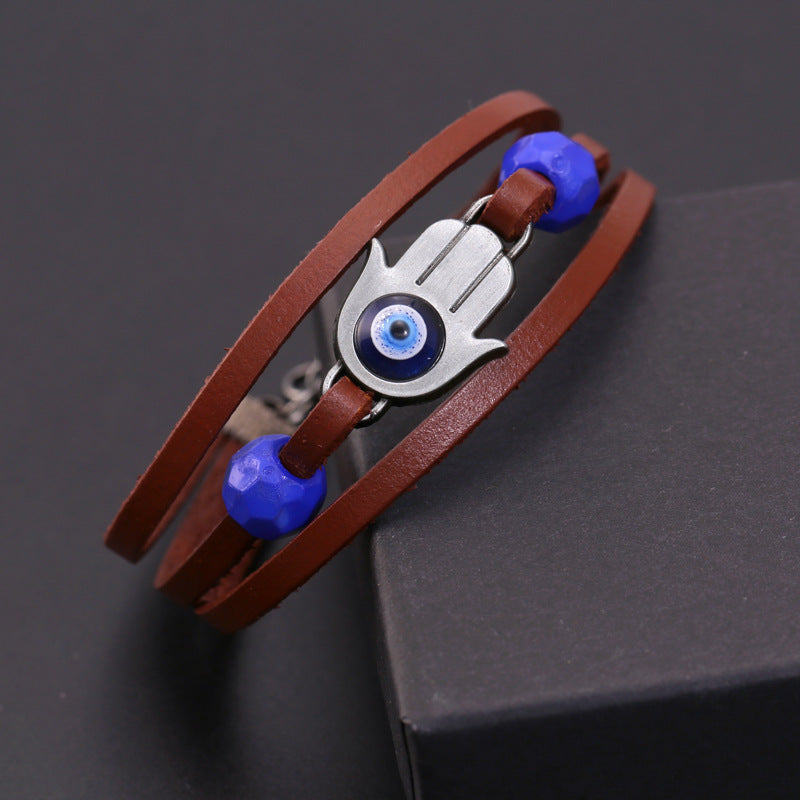 Part II Ellie Dina Bracelet Evil Eye Blue Bead Braceletsx Handmade Jewelry Accessories Gift Women Men