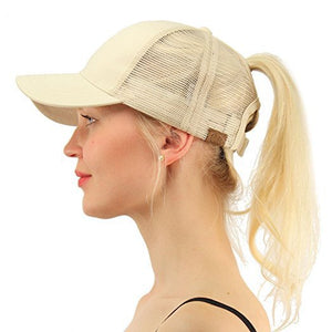 Baseball-Caps Ponytail Snapback Sequins Hip-Hop-Hat