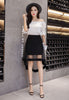 Irregular Skirt Dovetail Skirt Mid-length Package Hip Skirt