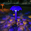 Waterproof Solar Landscape Lights LED Color Light Gradient Flashing Lawn Light Ground Solar Lamp Garden Light Outdoor