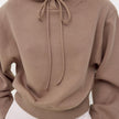 Casual Top And Hooded Knit Hoodie Jacket