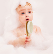 Baby Shower Shampoo Brush Small Comb Soft Bristles Brush Cleaning Care Tool