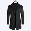 Woolen Coat Men Middle-Aged Men