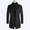 Woolen Coat Men Middle-Aged Men