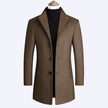 Woolen Coat Men Middle-Aged Men