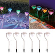 Diamond Light Plug Light Colorful Solar Diamond Light Solar Ground Plug Light