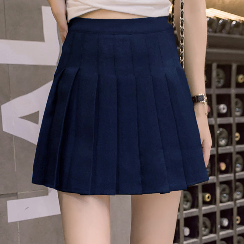 Skirt Womens Pleated A-line Sailor Skirt College Uniform Skirts for Harris Potter Costume