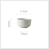 Japanese-Style Tableware Ceramic Bowl Rice Bowl Household Single Soup Bowl Dessert Bowl