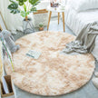 Nordic Round Carpet Silk Wool