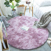 Nordic Round Carpet Silk Wool