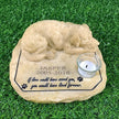 Stones Dog-Memorial-Stones Personalized with Dog-On-The-Top JSYS