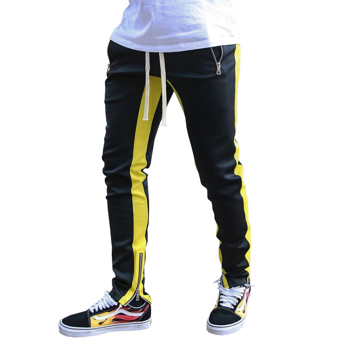 Men's Strappy Trousers Trousers Zippered Sports Trousers