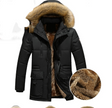 Down Parka Men Winter Jacket Hooded Down Coat