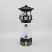 Lighthouse Shape Solar LED Light Garden Fence Yard Outdoor Decoration