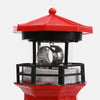 Lighthouse Shape Solar LED Light Garden Fence Yard Outdoor Decoration