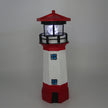 Lighthouse Shape Solar LED Light Garden Fence Yard Outdoor Decoration