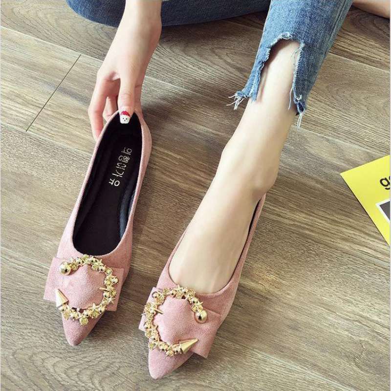 Soft Lazy A Pedal Shoes Flat Shoes Women Shoes Woman