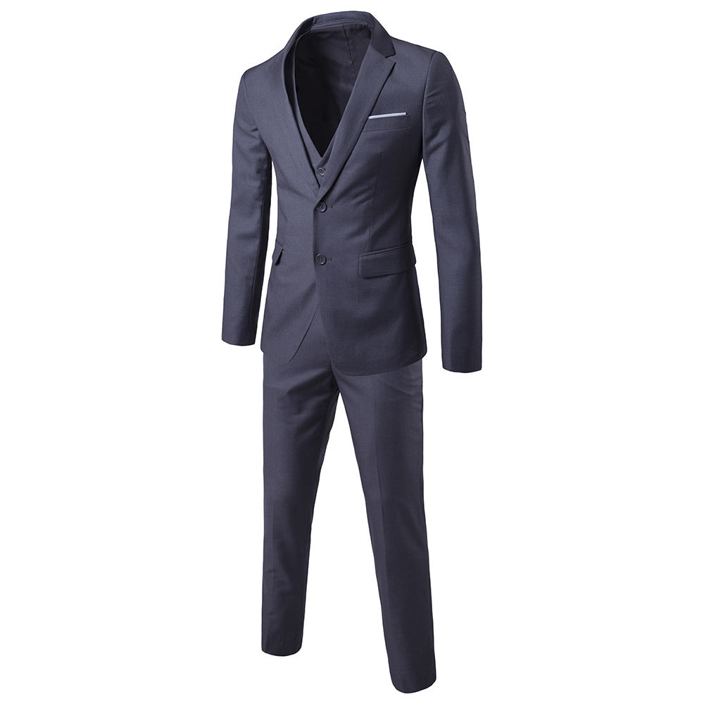 Three-piece Business Casual Suit