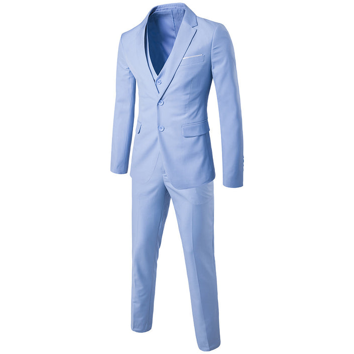 Three-piece Business Casual Suit