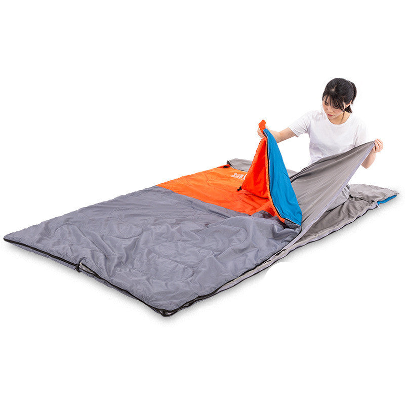 Outdoor Camping Indoor Lunch Break Adult 3 People Cotton Sleeping Bag