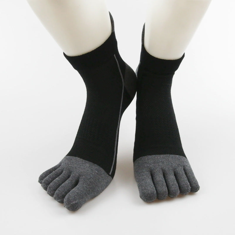 Cotton Toe Socks Men Boy To Protect Ankle Socks