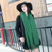 Scarf Women Autumn And Winter Tassels Thick Wild Long Style Korean Warm Shawl