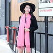 Scarf Women Autumn And Winter Tassels Thick Wild Long Style Korean Warm Shawl