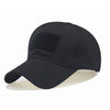 Velcro camouflage baseball cap