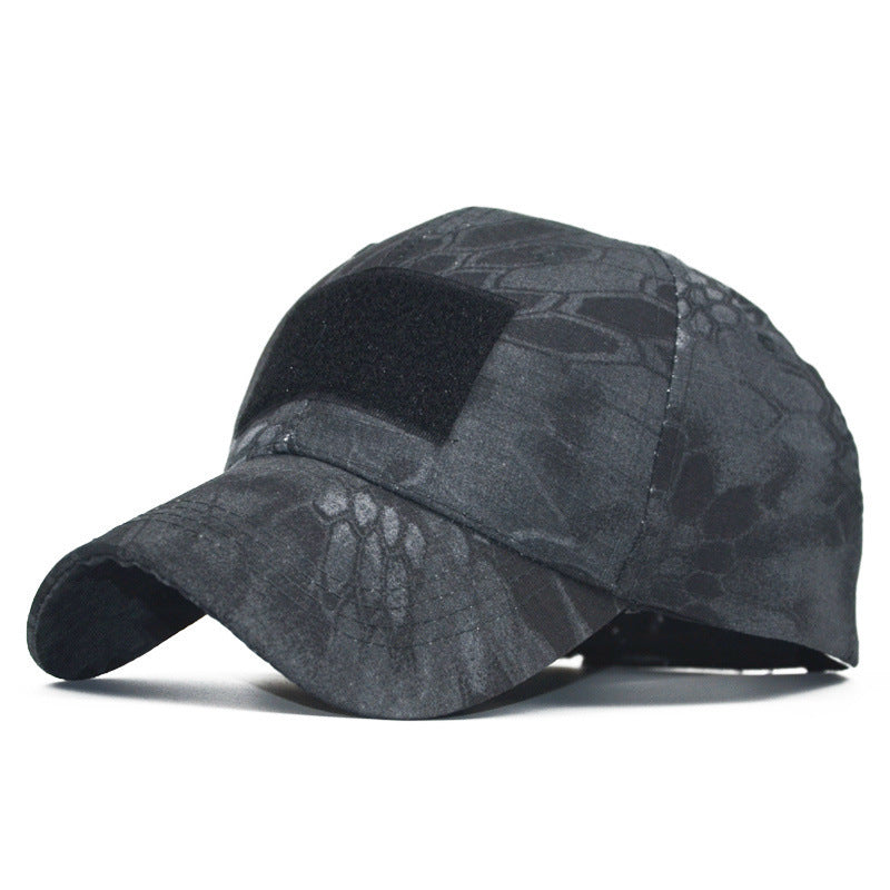 Velcro camouflage baseball cap