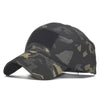 Velcro camouflage baseball cap