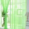 Curtains Solid Tulle Modern Curtains For Living Room Transparent Tulle Curtains Window Sheer For The Bedroom