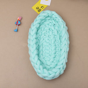 Newborn Sleeping Bag Children's Photography Props Hand-knitted