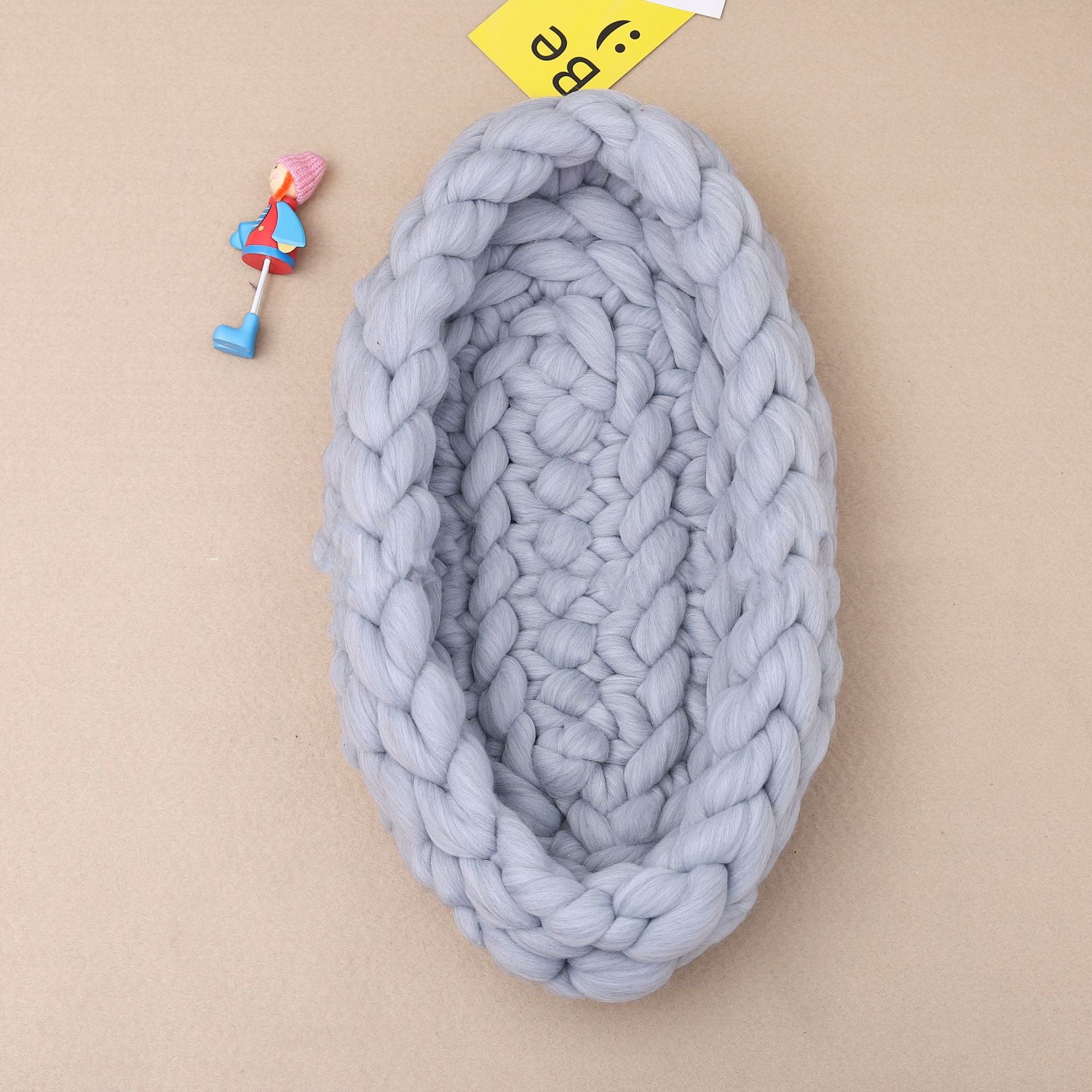 Newborn Sleeping Bag Children's Photography Props Hand-knitted