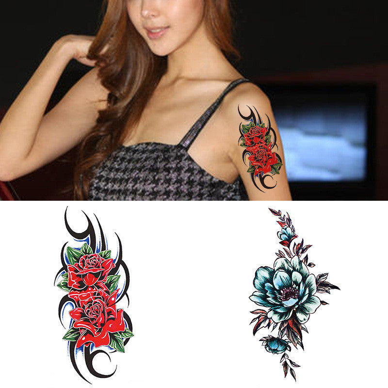 Full Arm Waterproof Symbol Totem Tattoo Stickers