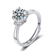 Female Ring Imitation Moissan Diamond Ring Female