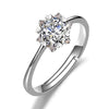 Female Ring Imitation Moissan Diamond Ring Female