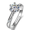 Female Ring Imitation Moissan Diamond Ring Female