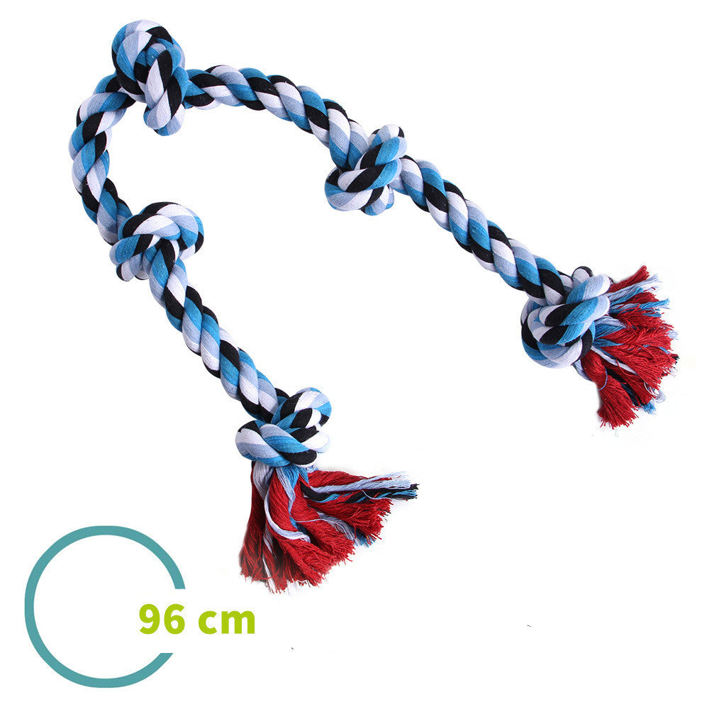 Pet Large Cotton Rope Toy For Large Dog Tibetan Mastiff Training Big Dog Molar Toy Supplies