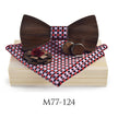 Men And Women Fashion Wedding Party Wooden Bow Tie