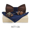 Men And Women Fashion Wedding Party Wooden Bow Tie