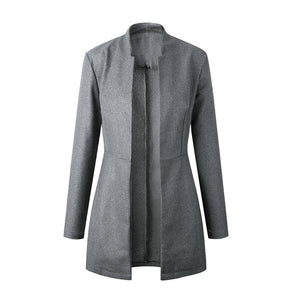 Trench Coat Mid-length Woolen Coat