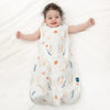 Summer Thin Short-Sleeved Children's Bamboo Cotton Gauze Anti-Kick And Baby Sleeping Bag