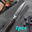 Color Wooden Handle Steak Knife Stainless Steel Western Kitchen Knives Kitchen Fruit Knife